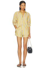 The Easy Shirt in Washed Poplin
