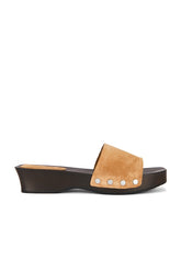 Vanessa Suede Clog