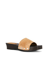 Vanessa Suede Clog