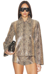 Blouson Leather Jacket