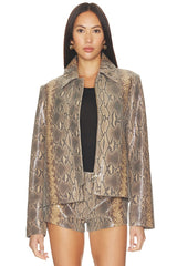 Blouson Leather Jacket