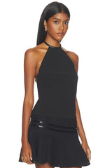 Triple Belt Halter Top
