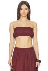 Marlion Strapless Top