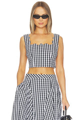 Mia Gingham Top