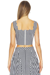 Mia Gingham Top