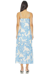 Alessia Twist Front Midi Dress