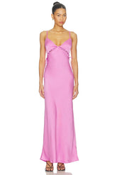 Chiara Lacing Detail Maxi Dress