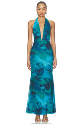 Lailah Halter Maxi Dress