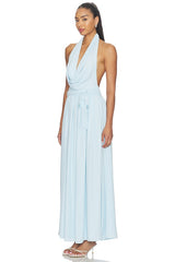 Athena Drape Maxi Dress