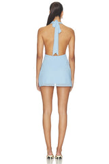 Shirley Halter Mini Dress