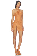 Lureilla Halter Mini Dress