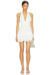 Toni Halter Mini Dress