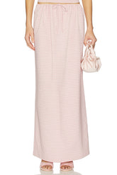Luciya Drawstring Maxi Skirt