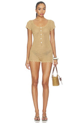 Michelle Crochet Romper