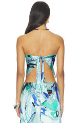 Tavianah Scarf Top