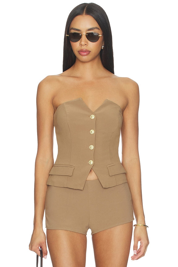 Twila Strapless Top