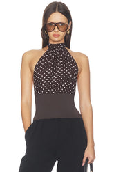 x Blake Evin Justina Halter Top
