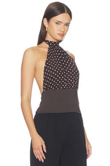x Blake Evin Justina Halter Top