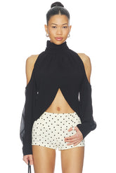 Chiara Cold Shoulder Top