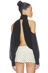 Chiara Cold Shoulder Top
