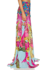 Amazonian Orchid Andressa Skirt