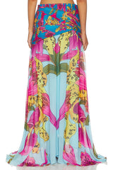Amazonian Orchid Andressa Skirt