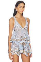Tula Hand-crocheted Top