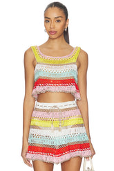Cleo Hand-crocheted Top