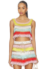 Cleo Hand-crocheted Top