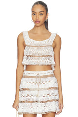 Cleo Hand-crocheted Top