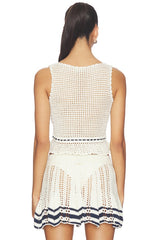 Amie Hand-crocheted Top