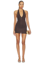Maddisyn Shimmer Mini Dress
