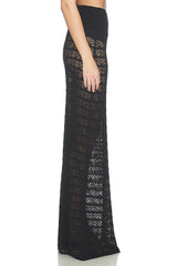 Kyriah Pointelle Maxi Skirt