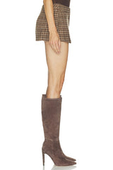 x REVOLVE Keely Check Skirt