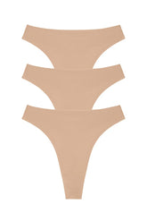 Base High Thong 3-pack