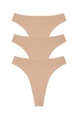 Base High Thong 3-pack