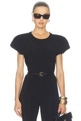 Cap Sleeve Bomber Bodysuit