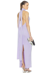 Crush Halter Gown
