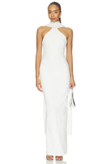 Martini High Neck Gown