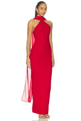 Martini High Neck Gown