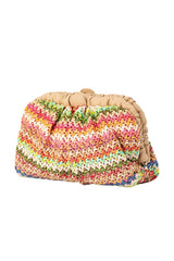 Amalia Petite Gathered Clutch