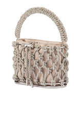 Amelia Crystal Cage Bag