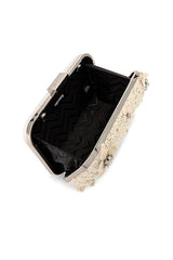Beth Encrusted Pod Style Clutch