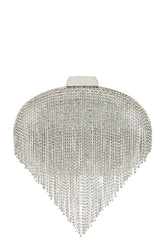 Bria Crystal Fringed Bag