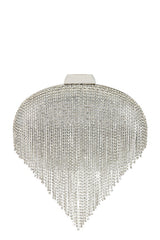 Bria Crystal Fringed Bag