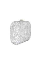 Casey Hot Fix Encrusted Clutch