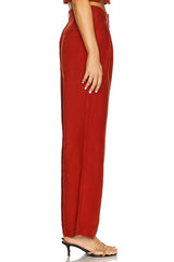 Air Linen Pleated Trouser