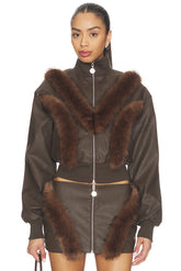 Bela Faux Fur Jacket