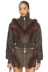 Bela Faux Fur Jacket