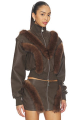 Bela Faux Fur Jacket